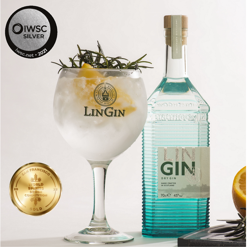 LinGin London Dry Gin Perfect Serve