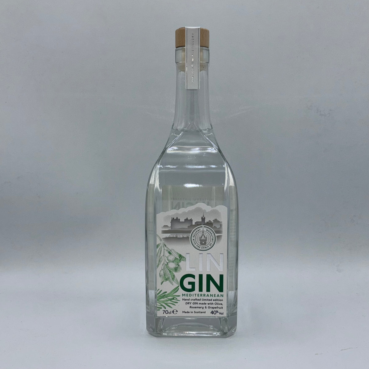 LinGin Limited Edition Mediterranean Gin 40% ABV - 70cl