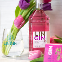 LinGin Berry Gin Bottle Focus