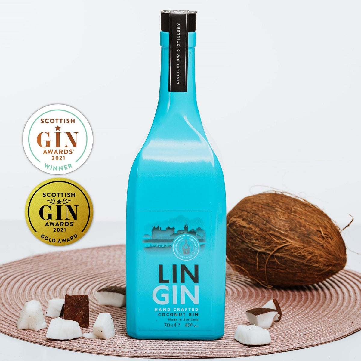 LinGin Coconut 40% Abv