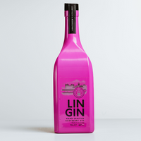 LinGin Raspberry Gin Bottle